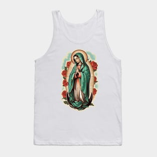 Our Lady of Guadalupe - Front Print Tank Top